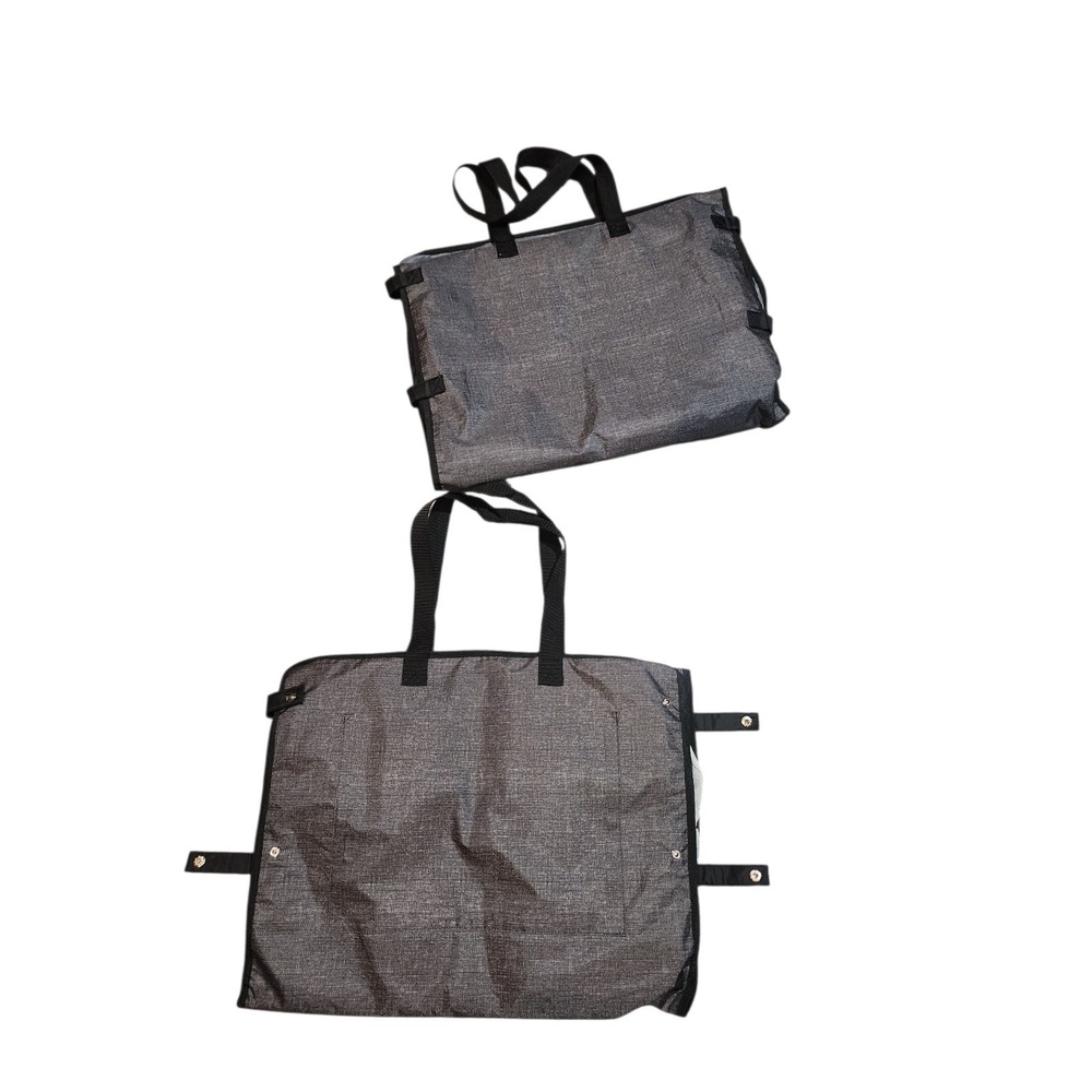 Lpt Of 2 THIRY-ONE LARGE TRAVEL ORGANIZER SQUARES INNER CENTER ZIP